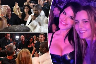 Lauren Sanchez, Jeff Bezos celebrate her bday at Usher show