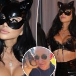 Lauren Sánchez flaunts curves in patent leather Catwoman costume