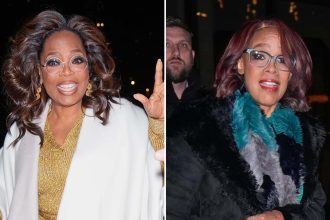 Oprah Winfrey Surprises Gayle King For Her Birthday at NYC Restaurant