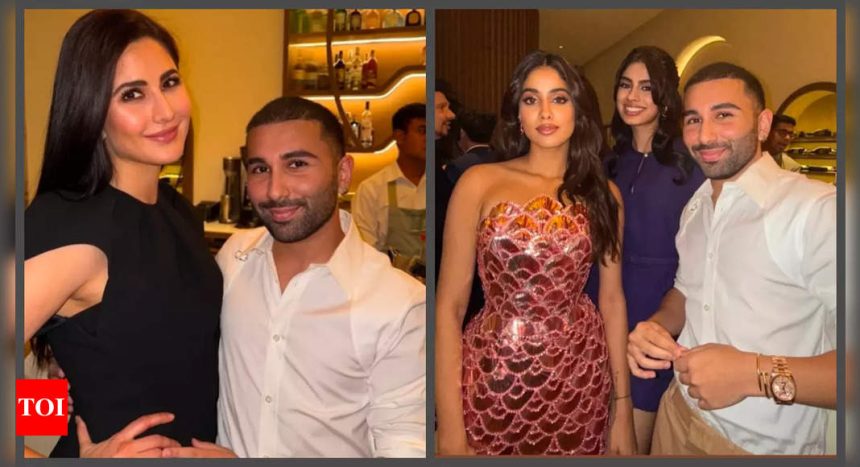 Orry shares INSIDE photos with Katrina Kaif, Khushi Kapoor, Janhvi Kapoor and others from NMACC Arts Cafe preview event |