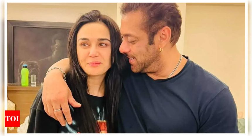 Preity Zinta tells Salman Khan 'I love you' on his birthday; Fan asks, 'Did you two ever date?' |