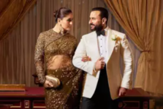 Saif Ali Khan holding out his hand to help wife Kareena Kapoor is proof of his nawabi lineage: video inside