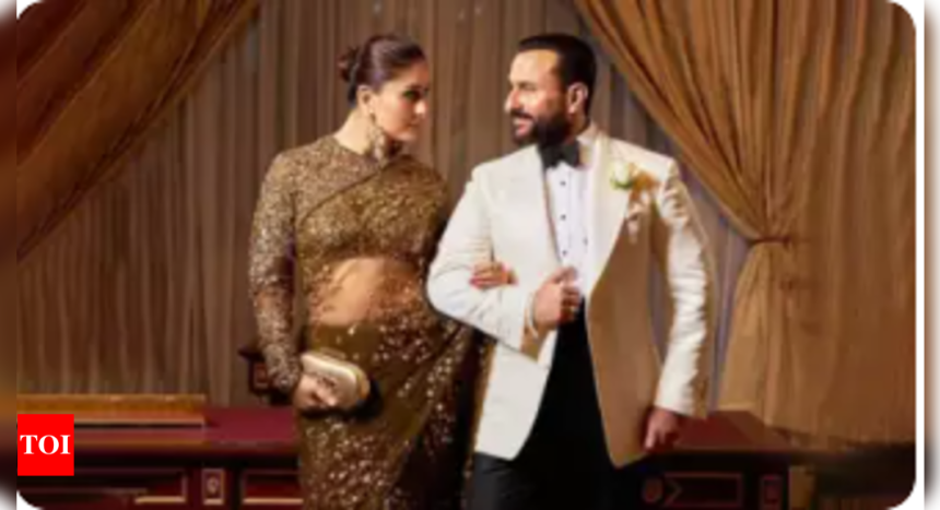 Saif Ali Khan holding out his hand to help wife Kareena Kapoor is proof of his nawabi lineage: video inside