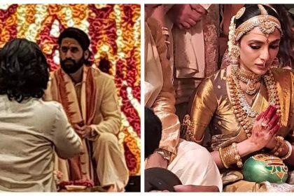 Sobhita Dhulipala and Naga Chaitanya share FIRST official photos from their traditional wedding |