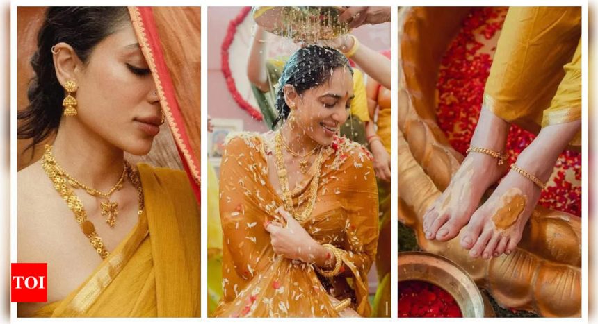 Sobhita Dhulipala and Naga Chaitanya wedding: Bride-to-be wears mother and grandmother's jewellery for Raata ceremony - EXCLUSIVE |