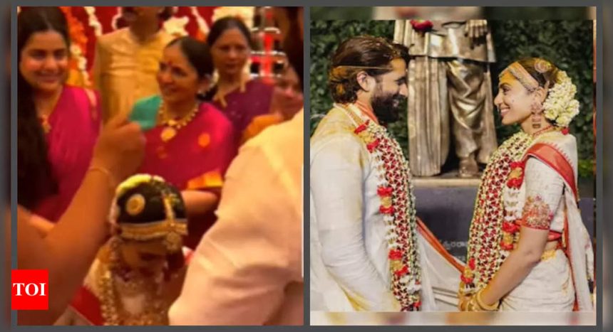 Sobhita Dhulipala touches Naga Chaitanya's feet in unseen wedding video; netizen asks, 'Are we living in 2024?' |