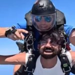 Sonakshi Sinha and Zaheer Iqbal celebrate 2 years of engagement with thrilling skydiving adventure | Hindi Movie News