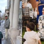 Sonam Kapoor and Anand Ahuja indulge in a walk on the street with son Vayu and it indeed is a 'true love' moment - PIC inside | Hindi Movie News