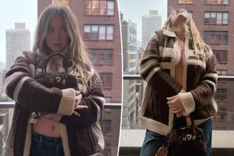 Sydney Sweeney ditches her top on rooftop after clapping back at body shamers