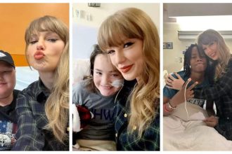 Taylor Swift wins hearts as she visits Kansas City children's hospital post Eras tour; pouts for selfies and signs autographs - Pics Inside |