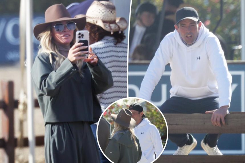 Teddi Mellencamp spotted with horse trainer Simon Schroeder at daughter's equestrian competition after cheating scandal