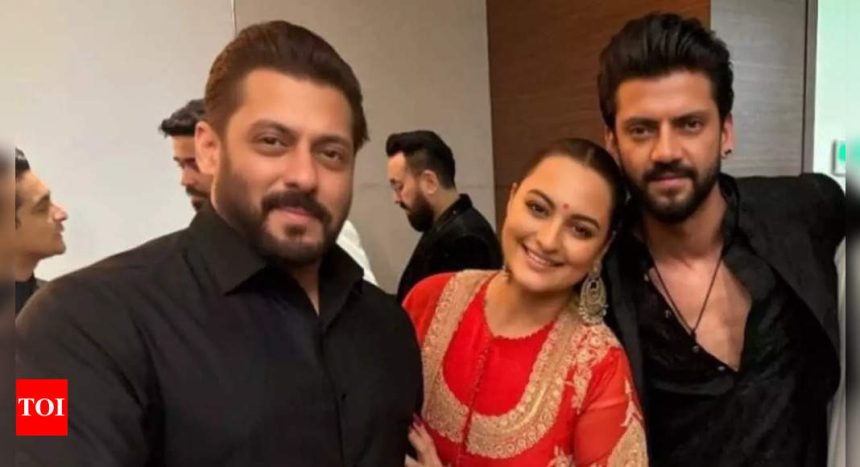 Zaheer Iqbal shares Salman Khan’s hilarious reaction to his relationship with Sonakshi Sinha: 'Gayi bhains paani mein' | Hindi Movie News