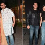 Aamir Khan, Ira Khan, Junaid Khan and Khushi Kapoor shine at Loveyapa screening