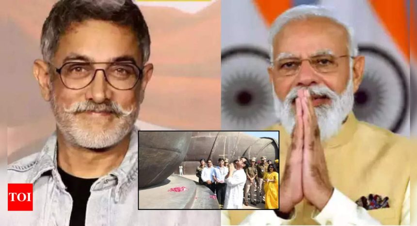 Aamir Khan expresses gratitude for PM Narendra Modi’s vision, as he visits the Statue of Unity on Republic Day 2025 |