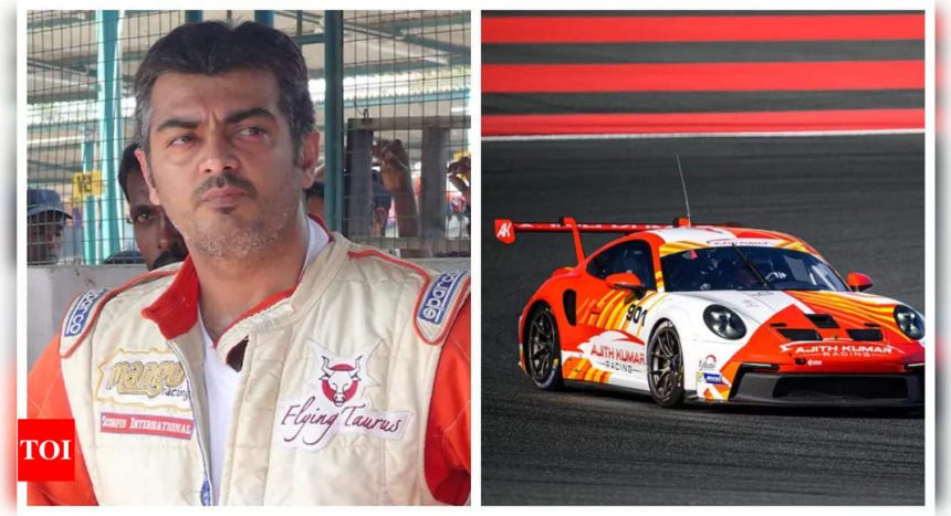 Actor Ajith Kumar crashes race car during Dubai 24 hours practice: “Ajith is safe, and that’s the most important”: Team manager Fabian Duffieux shares update | Tamil Movie News