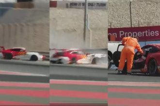 Ajith faces a massive accident during car race training in Dubai | Tamil Movie News