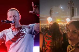 Coldplay concert in Mumbai: Mrunal Thakur displays her fangirl side as she watches the Coldplay concert in Mumbai and sings along! - WATCH VIDEO |