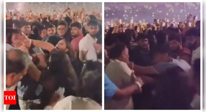 Elderly men at Coldplay concert get into fist-fight during Viva la Vida performance- WATCH |