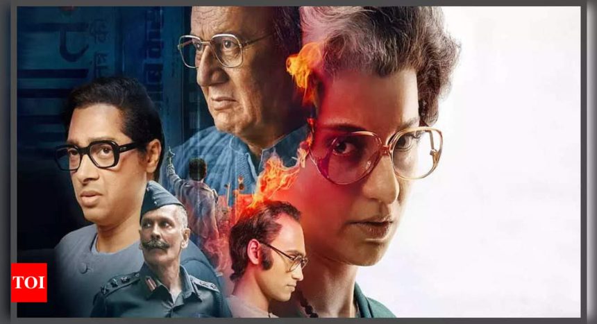 'Emergency' box office collection day 4: The Kangana Ranaut starrer sees decline on Monday; crosses Rs 11 crore mark |