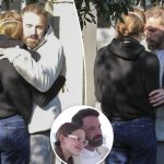 Emotional Ben Affleck warmly hugs daughter Violet after having to evacuate due to Palisades Fire