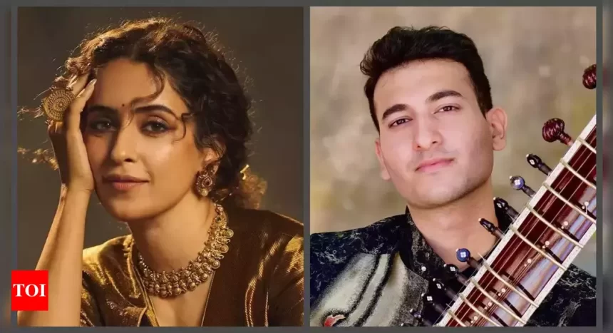 Is Sanya Malhotra dating sitarist Rishab Sharma? Netizens speculate... |