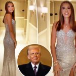 Kai Trump shines in Sherri Hill for Donald Trump's inaugural ball