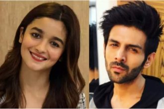 Kartik Aaryan's hilarious take on his viral chat with Alia Bhatt at Raj Kapoor's centenary celebration