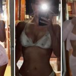 Kim Kardashian Shows Off Body In New Skims Valentine's Collection