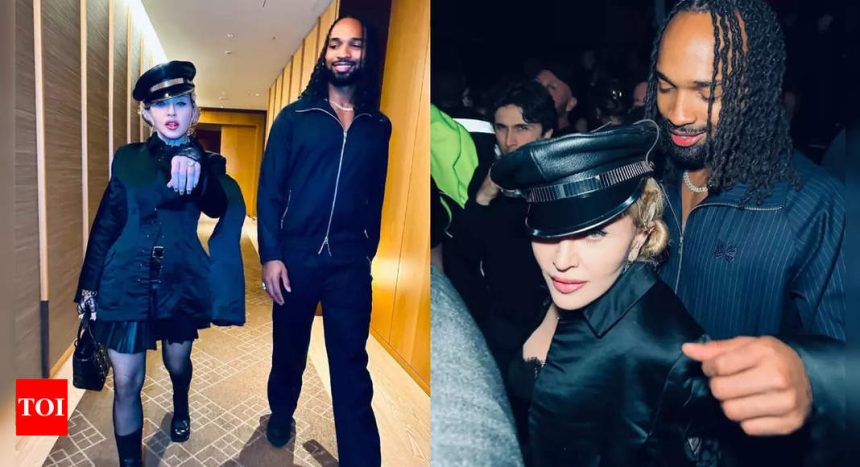 Madonna flaunts ring and sparks engagement rumours with soccer player Akeem Morris - PICS inside | English Movie News