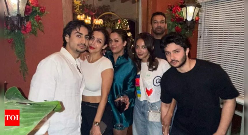 Malaika Arora and Seema Sajdeh share a fun outing with their sons Arhaan Khan and Nirvaan Khan | Hindi Movie News