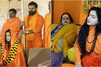 Mamta Kulkarni becomes Mahamandleshwar of Kinnar Akhara, receives a new name 'Shri Yamai Mamta Nand Giri' | Hindi Movie News