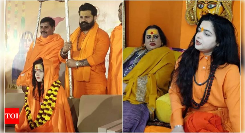 Mamta Kulkarni becomes Mahamandleshwar of Kinnar Akhara, receives a new name 'Shri Yamai Mamta Nand Giri' | Hindi Movie News