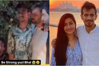 Old video of Yuzvendra Chahal stumbling, being escorted to his car in a heavily intoxicated state amid divorce rumours with Dhanashree Verma goes viral; fans express concern | Hindi Movie News