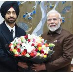 PM Modi meets Diljit Dosanjh; calls singer "multifaceted, blend of talent and tradition" |