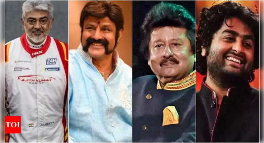 Padma Awards 2025 announced: Ajith Kumar, Nandamuri Balakrishna, Pankaj Udhas, Shekhar Kapur, Arijit Singh, Ashok Saraf and others honored | Hindi Movie News