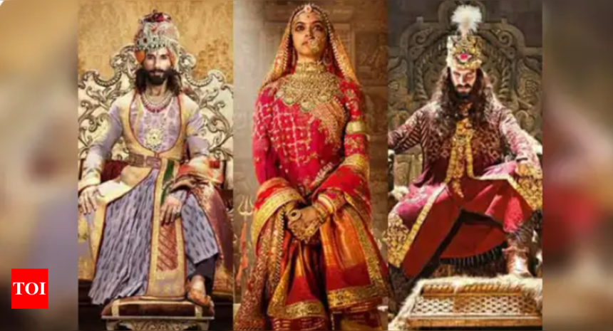 Padmaavat turns 7: This throwback pic of Deepika Padukone, Shahid Kapoor and Ranveer Singh is all heart | Hindi Movie News