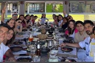 Ranbir Kapoor, Alia Bhatt, Neetu Kapoor, Ayan Mukerji and others pose together in a lovely picture from their New Year vacation |