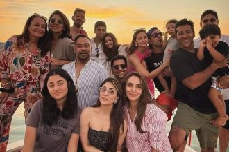 Ranbir Kapoor and Alia Bhatt pose with Raha, steal the spotlight in Shaheen Bhatt's New Year photo dump | Hindi Movie News