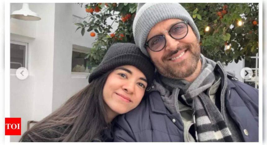 Saba Azad drops love-filled pics for birthday boy Hrithik Roshan; 'may joy envelop you forever and then some...' | Hindi Movie News