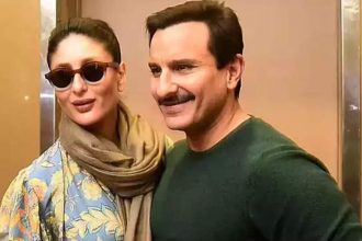 Saif Ali Khan and Kareena Kapoor step out for the first time under tight security following the Bandra attack | Hindi Movie News