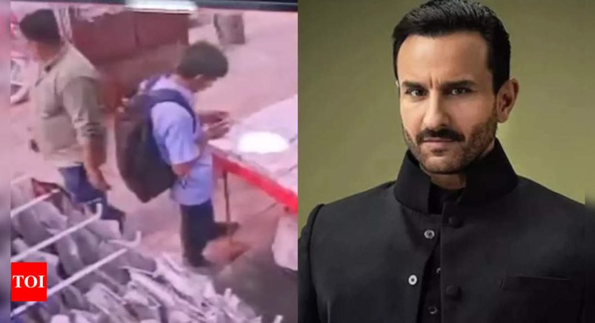 Saif Ali Khan's attacker bought headphones after stabbing the actor; was spotted at a shop in Kabutar Khana at Dadar - WATCH VIDEO