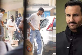 Sara Ali Khan, Ibrahim Ali Khan arrive to see father Saif Ali Khan as he gets stabbed and undergoes surgery at Lilavati hospital - WATCH VIDEO | Hindi Movie News