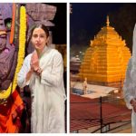 Sara Ali Khan begins New Year 2025 on a spiritual note with visit to Srisailam Mallikarjun Jyotirlinga Temple |