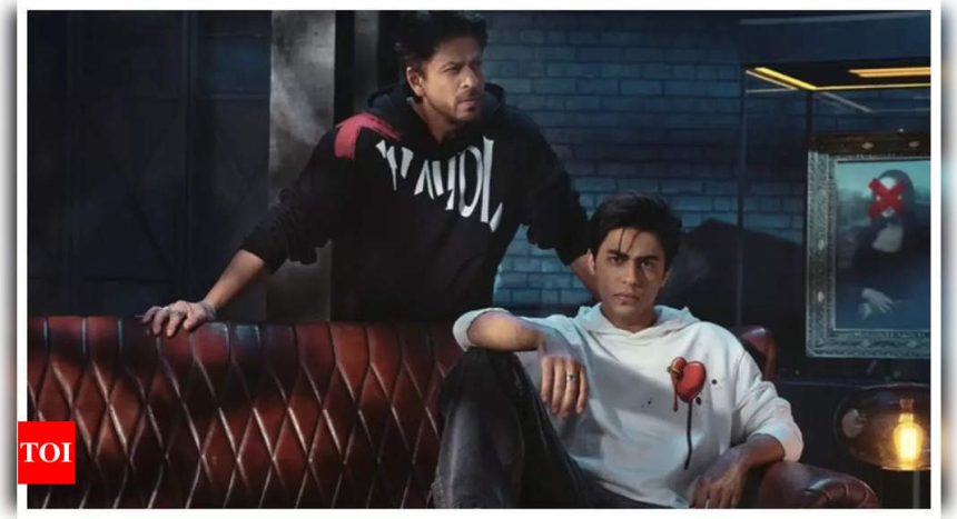 Shah Rukh Khan and Aryan Khan's Photoshoot Sparks Calls for Father-Son Film Collaboration |