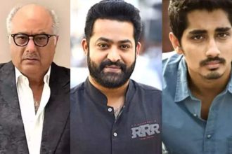 Siddharth corrects Boney Kapoor as he calls Jr NTR a 'new face': 'You are talking about one of the biggest superstars in the industry'