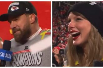 Taylor Swift celebrates boyfriend Travis Kelce and the Chiefs' WIN; couple leave Arrowhead Stadium together - WATCH |