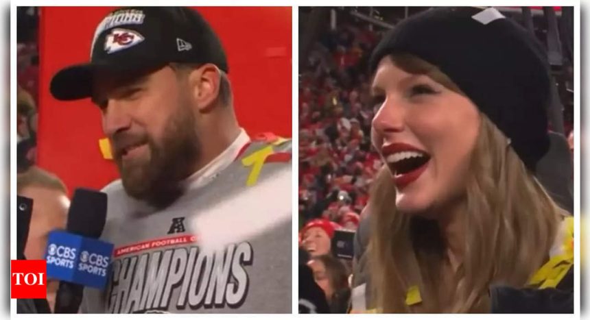 Taylor Swift celebrates boyfriend Travis Kelce and the Chiefs' WIN; couple leave Arrowhead Stadium together - WATCH |