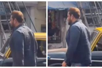 Video of Salman Khan shooting for Sikandar in kaali peeli taxi goes viral - WATCH |