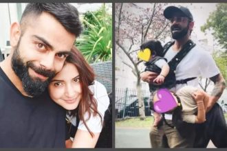 Video of digital creator describing Anushka Sharma and Virat Kohli's son Akaay goes viral: 'Golu gobucha sa hai ekdum' |