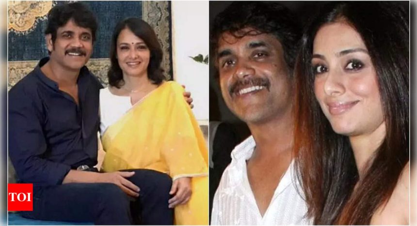 When Nagarjuna's wife Amala Akkineni addressed her husband's decade-long rumoured affair with Tabu: 'She stays with us when she comes here' | Hindi Movie News